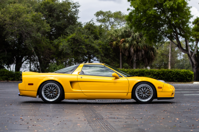 2005 Acura NSX in Rio Yellow over Black