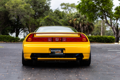2005 Acura NSX in Rio Yellow over Black