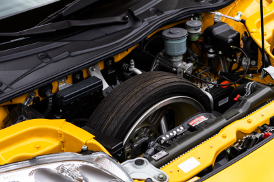 2005 Acura NSX in Rio Yellow over Black