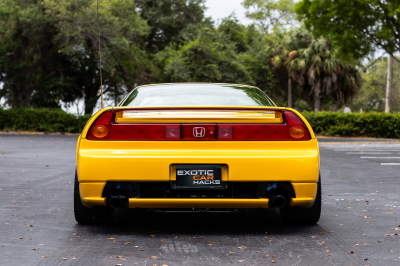 2005 Acura NSX in Rio Yellow over Black