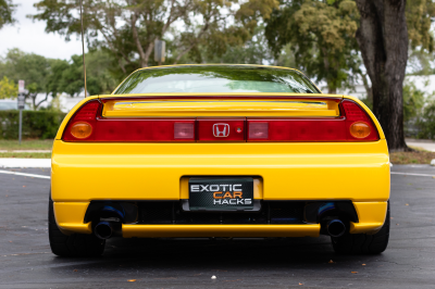 2005 Acura NSX in Rio Yellow over Black