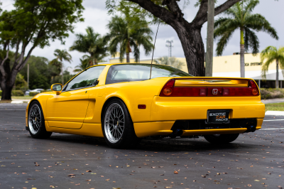 2005 Acura NSX in Rio Yellow over Black