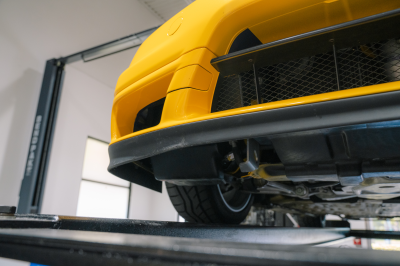 2005 Acura NSX in Rio Yellow over Black
