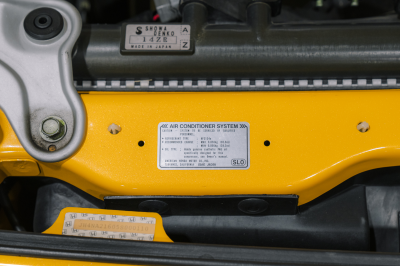 2005 Acura NSX in Rio Yellow over Black