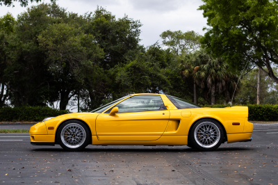 2005 Acura NSX in Rio Yellow over Black