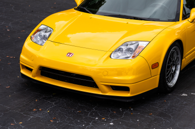 2005 Acura NSX in Rio Yellow over Black