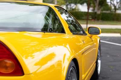2005 Acura NSX in Rio Yellow over Black