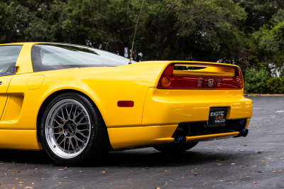 2005 Acura NSX in Rio Yellow over Black
