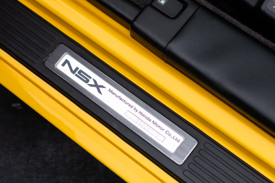 2005 Acura NSX in Rio Yellow over Black
