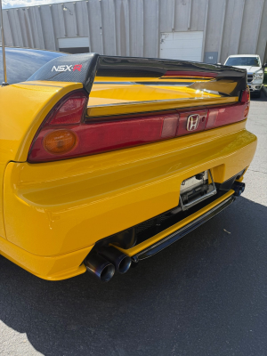 2005 Acura NSX in Rio Yellow over Black