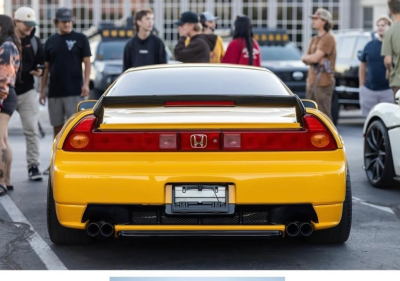 2005 Acura NSX in Rio Yellow over Black