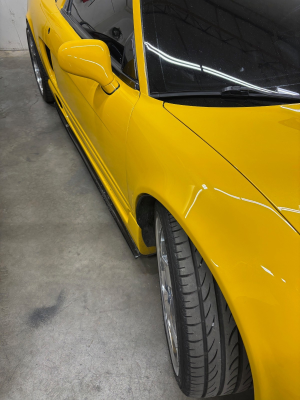 2005 Acura NSX in Rio Yellow over Black