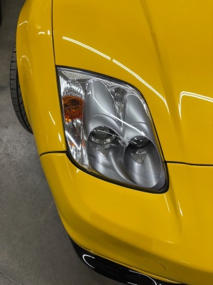 2005 Acura NSX in Rio Yellow over Black