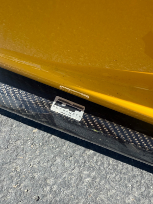 2005 Acura NSX in Rio Yellow over Black