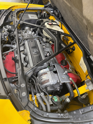 2005 Acura NSX in Rio Yellow over Black