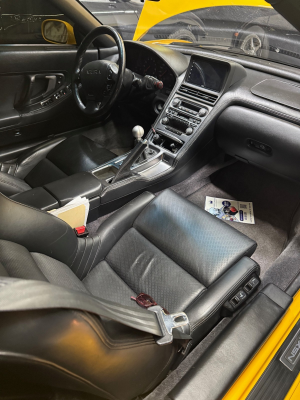 2005 Acura NSX in Rio Yellow over Black