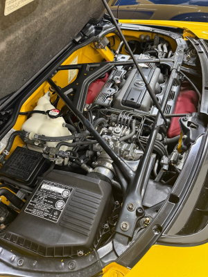 2005 Acura NSX in Rio Yellow over Black