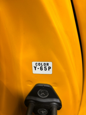 2005 Acura NSX in Rio Yellow over Black