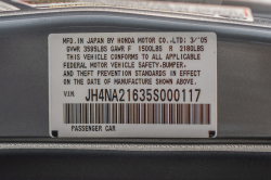 2005 Acura NSX in Sebring Silver over Silver