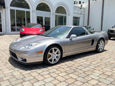 2005 Acura NSX in Sebring Silver over Black