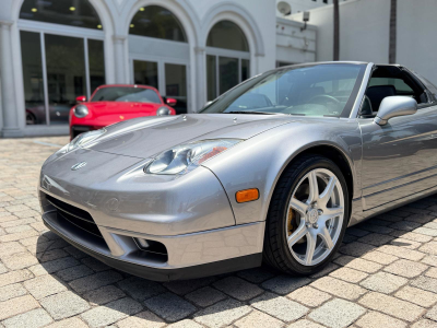 2005 Acura NSX in Sebring Silver over Black