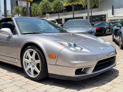 2005 Acura NSX in Sebring Silver over Black