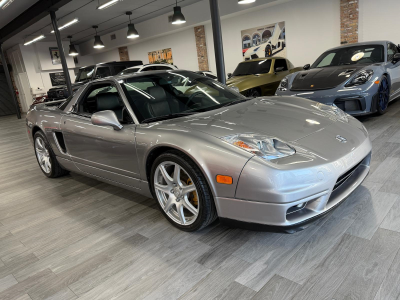 2005 Acura NSX in Sebring Silver over Black