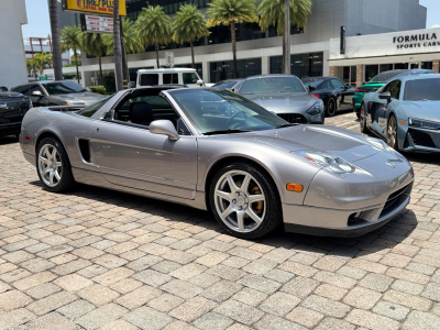 2005 Acura NSX in Sebring Silver over Black