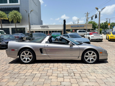 2005 Acura NSX in Sebring Silver over Black