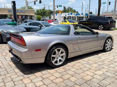 2005 Acura NSX in Sebring Silver over Black