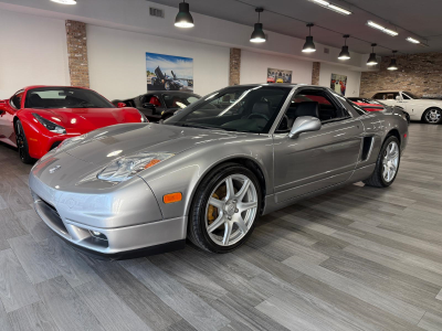 2005 Acura NSX in Sebring Silver over Black