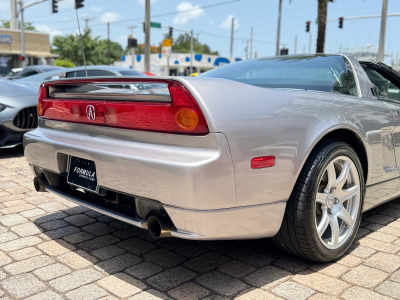 2005 Acura NSX in Sebring Silver over Black