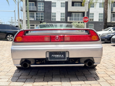 2005 Acura NSX in Sebring Silver over Black