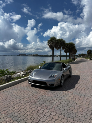 2005 Acura NSX in Sebring Silver over Black