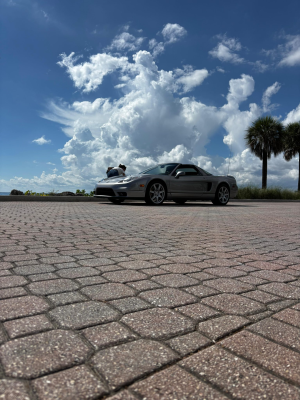 2005 Acura NSX in Sebring Silver over Black