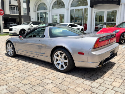 2005 Acura NSX in Sebring Silver over Black