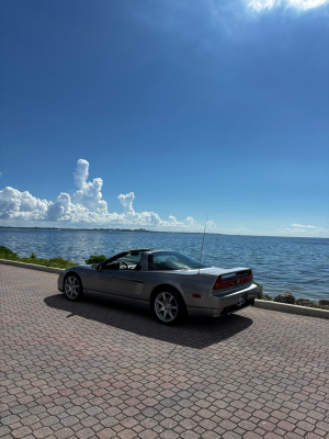 2005 Acura NSX in Sebring Silver over Black