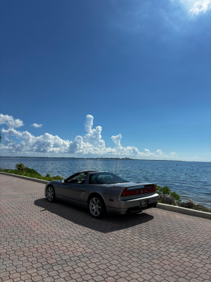 2005 Acura NSX in Sebring Silver over Black