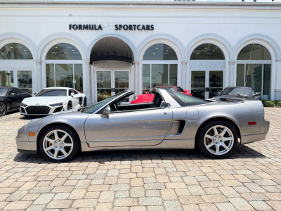 2005 Acura NSX in Sebring Silver over Black