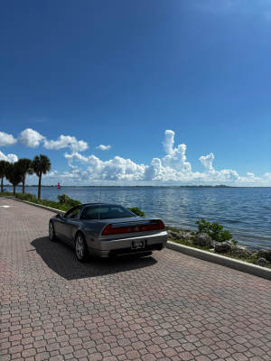 2005 Acura NSX in Sebring Silver over Black