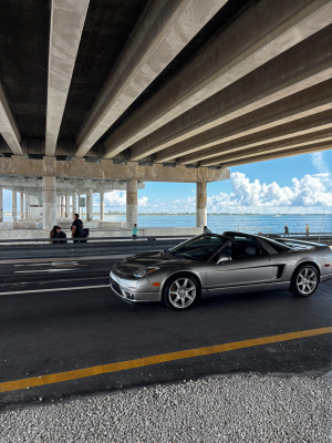 2005 Acura NSX in Sebring Silver over Black