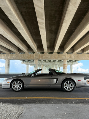 2005 Acura NSX in Sebring Silver over Black