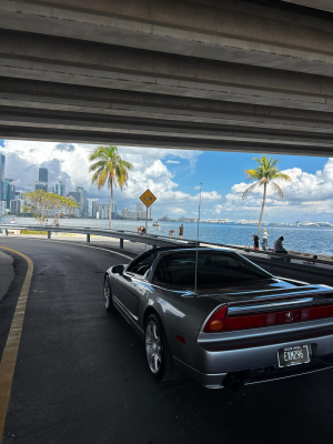 2005 Acura NSX in Sebring Silver over Black