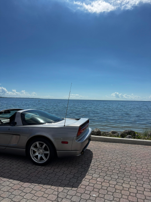 2005 Acura NSX in Sebring Silver over Black