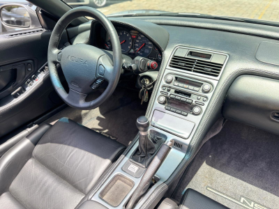 2005 Acura NSX in Sebring Silver over Black