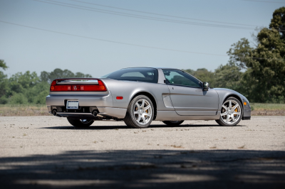 2005 Acura NSX in Sebring Silver over Black