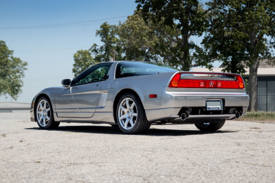 2005 Acura NSX in Sebring Silver over Black