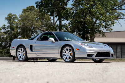2005 Acura NSX in Sebring Silver over Black