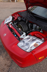 2005 Acura NSX in New Formula Red over Tan