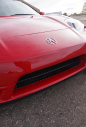 2005 Acura NSX in New Formula Red over Tan